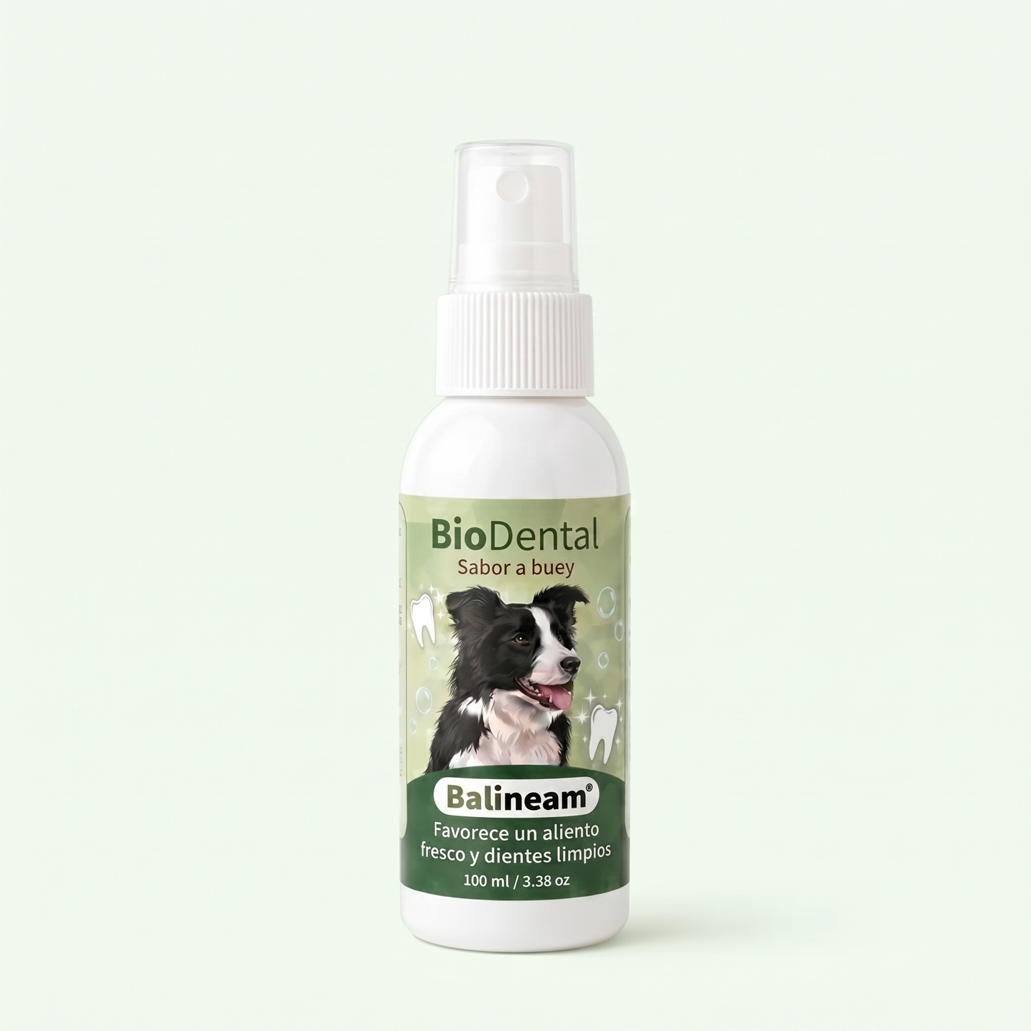Spray Dental BauPaw™ – Elimina las bacterias causantes del sarro y el mal aliento en perros