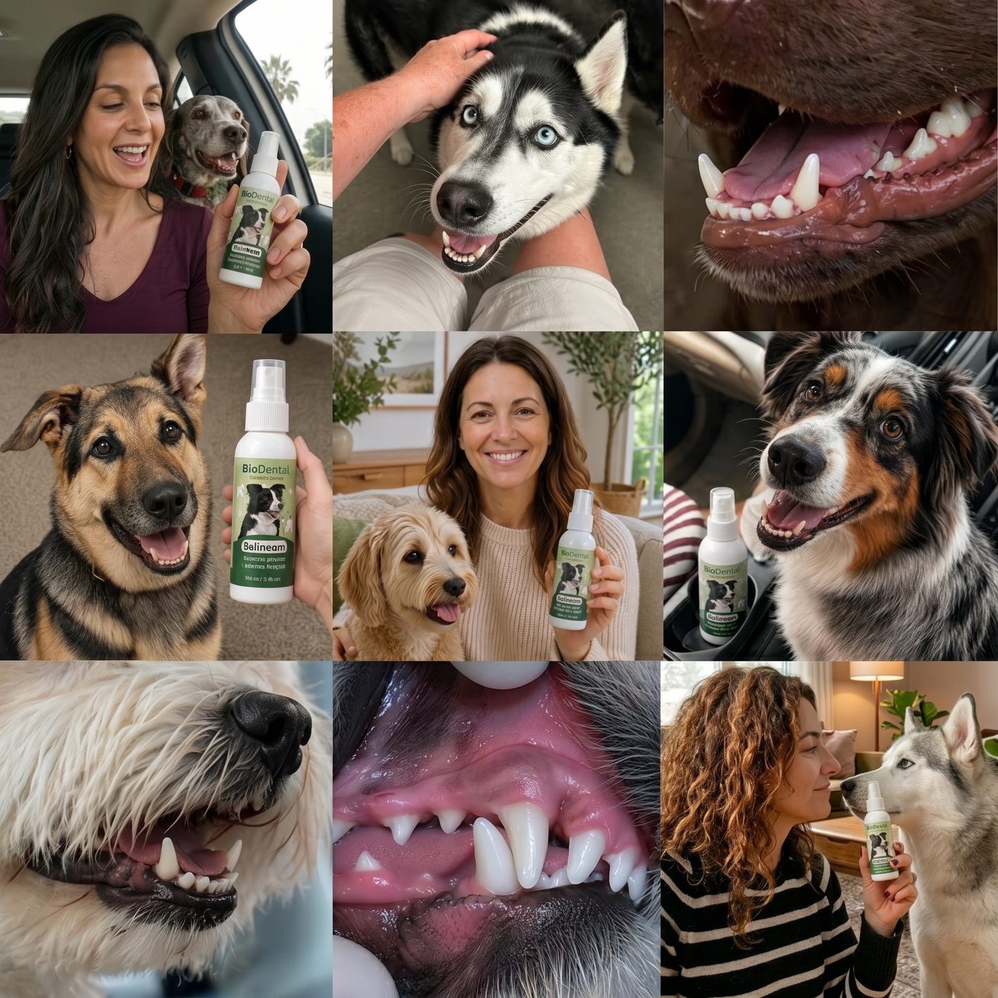 Spray Dental BauPaw™ – Elimina las bacterias causantes del sarro y el mal aliento en perros