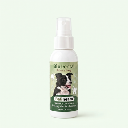Spray Dental BauPaw™ – Elimina las bacterias causantes del sarro y el mal aliento en perros